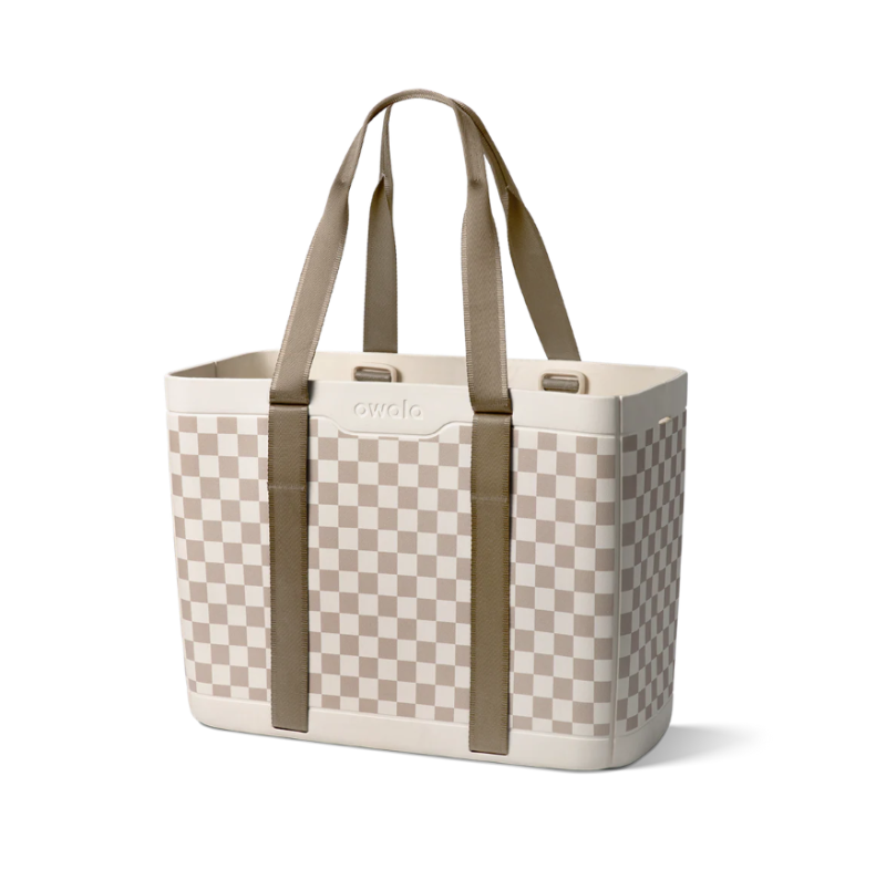 Owala Beach Bag The Sun-DayCollapsible Tote – Checkin’ In