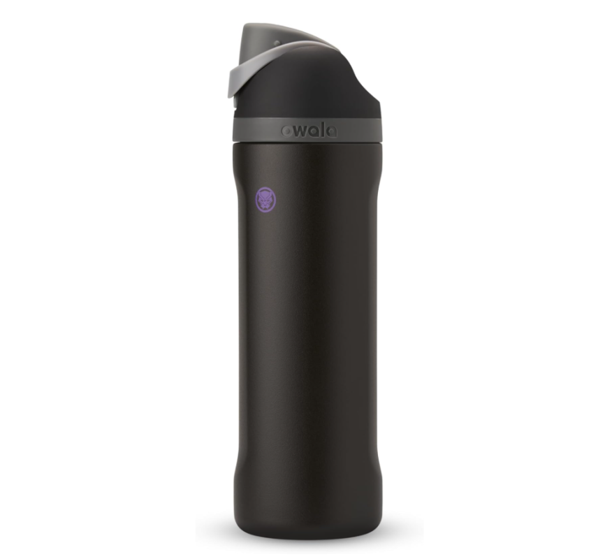 Owala Marvel FreeSip WaterBottle – 24oz Black Panther