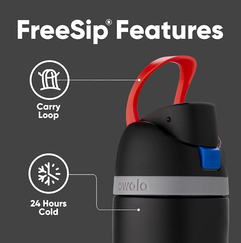 Owala Star Wars FreeSip WaterBottle – 24oz Darth Vader