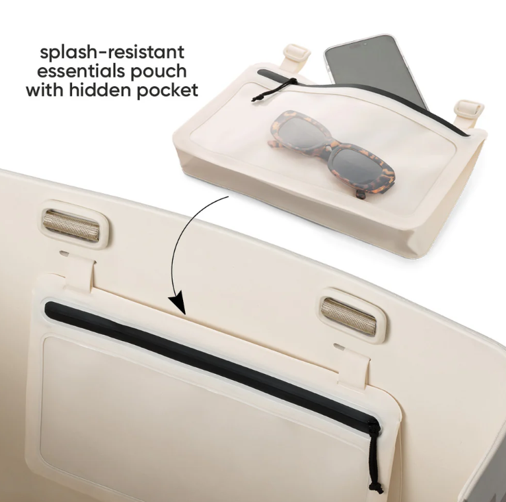Owala Beach Bag The Sun-DayCollapsible Tote – Checkin’ In