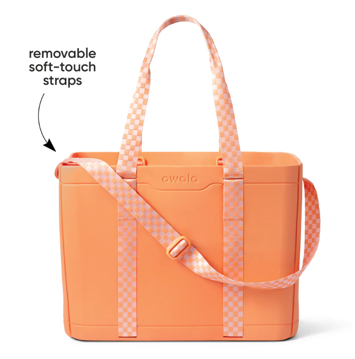 Owala Beach Bag The Sun-DayCollapsible Tote – Hot Tropic