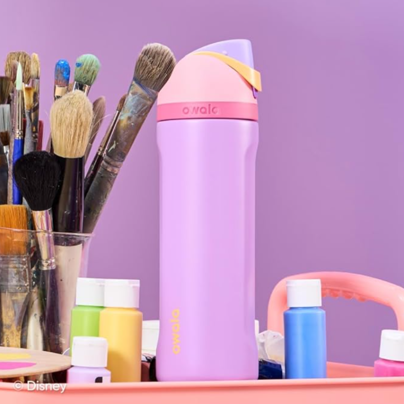 Owala Disney Princess FreeSipWater Bottle – 24oz Rapunzel
