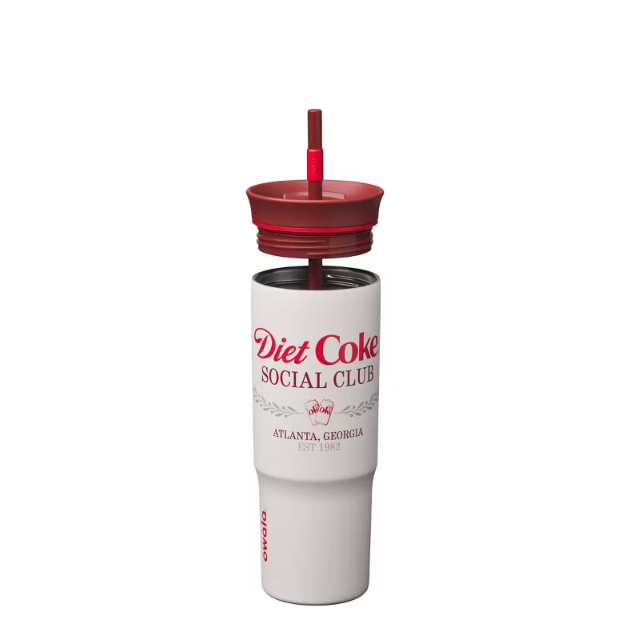 Owala Special Edition Diet CokeStraw Tumbler – 24oz Diet CokeSocial Club