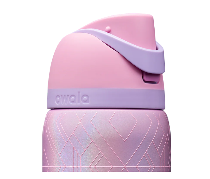 Wicked: For Good x OwalaFreeSip 32oz Water Bottle –Glinda Pink