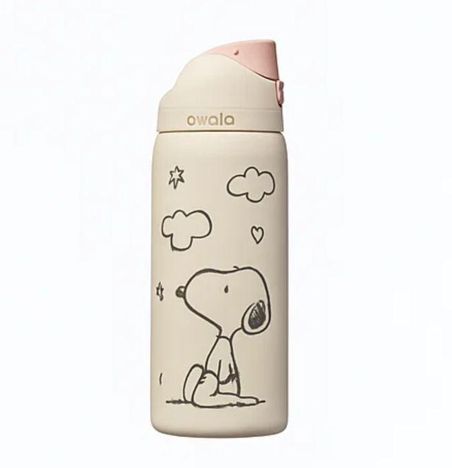 Owala Freesip × SnoopyStainless Steel Insulated StrawBottle 32oz
