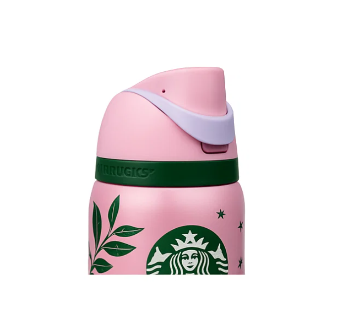 Owala × Starbucks 14ozStainless Steel Bottle Dusty Ro