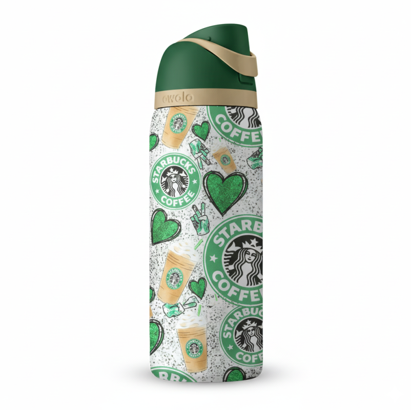 Owala Freesip® × StarbucksWater Bottle – 32oz